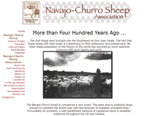Tablet Screenshot of navajo-churrosheep.com